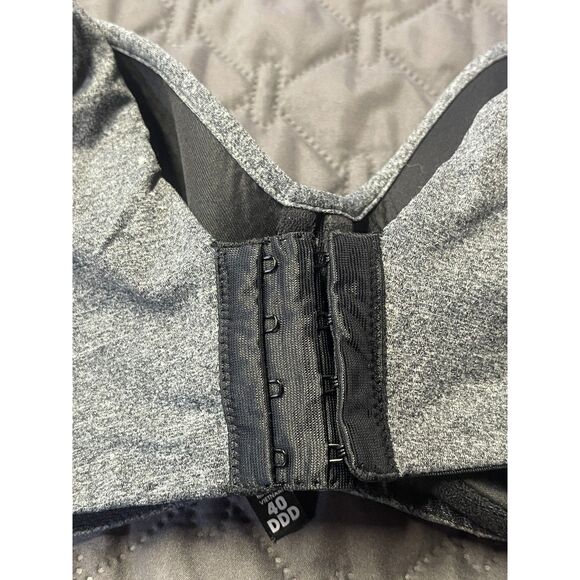 Torrid Curve 360 Back Smoothing Lightly Lined Full Coverage Bra – 40DDD- Gray - Picture 9 of 10